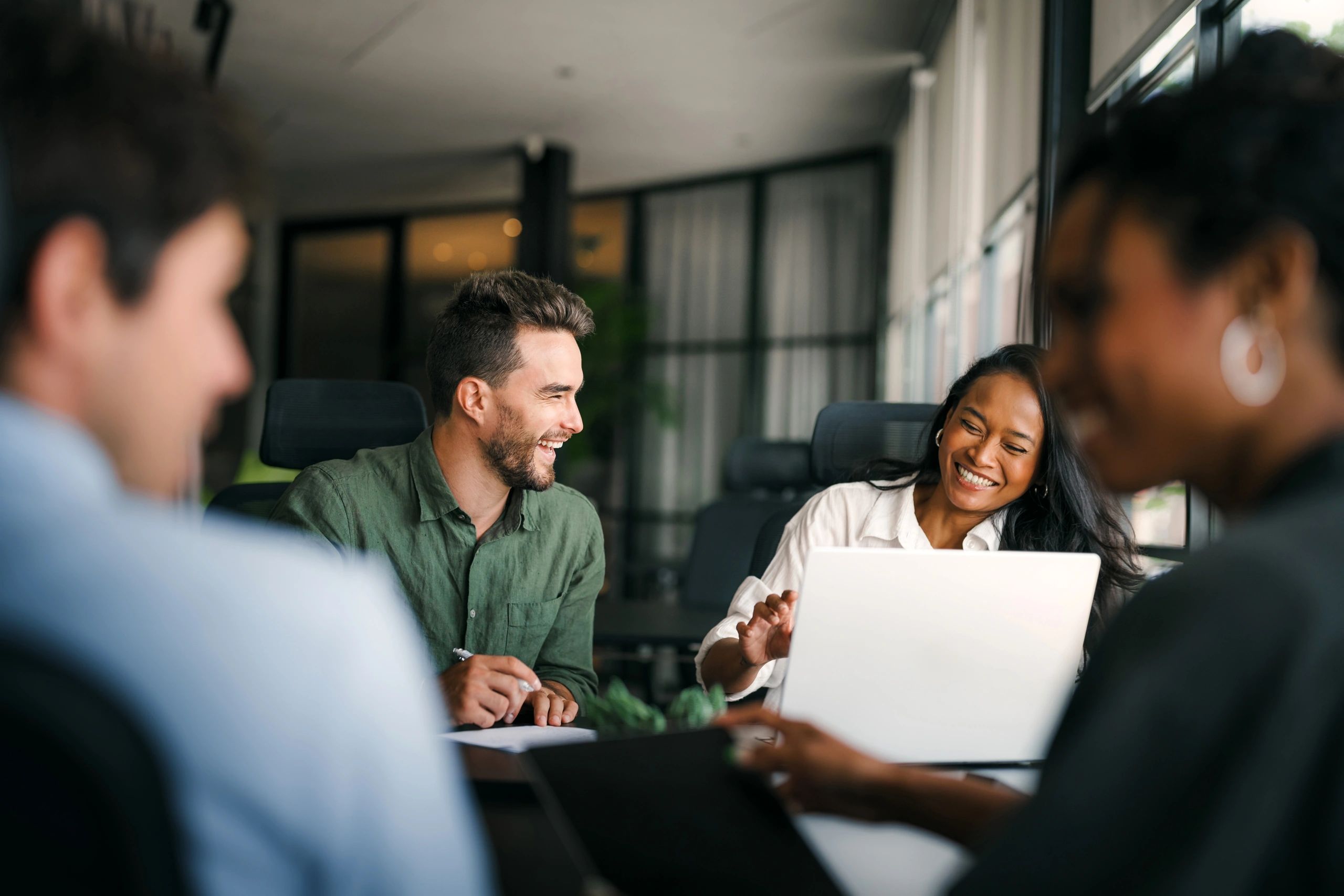 diverse tech professionals collaboration